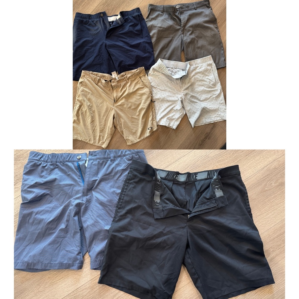 Nike, Oakley, Under Armour short bundle